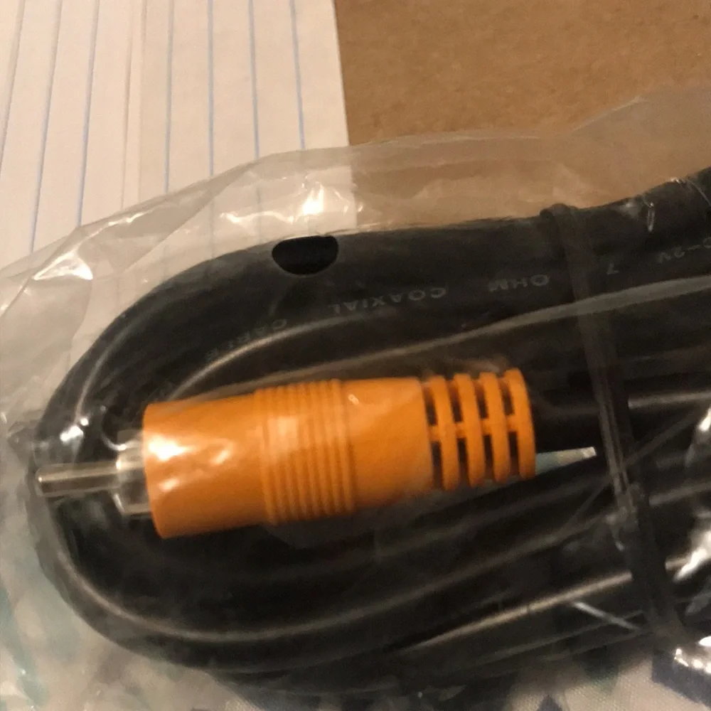 Unielec Digital Audio Coaxial Cable 6’